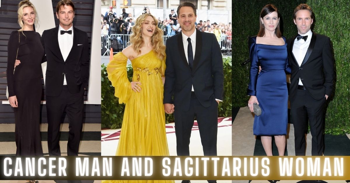 Cancer man Sagittarius woman famous couples and their compatibility.